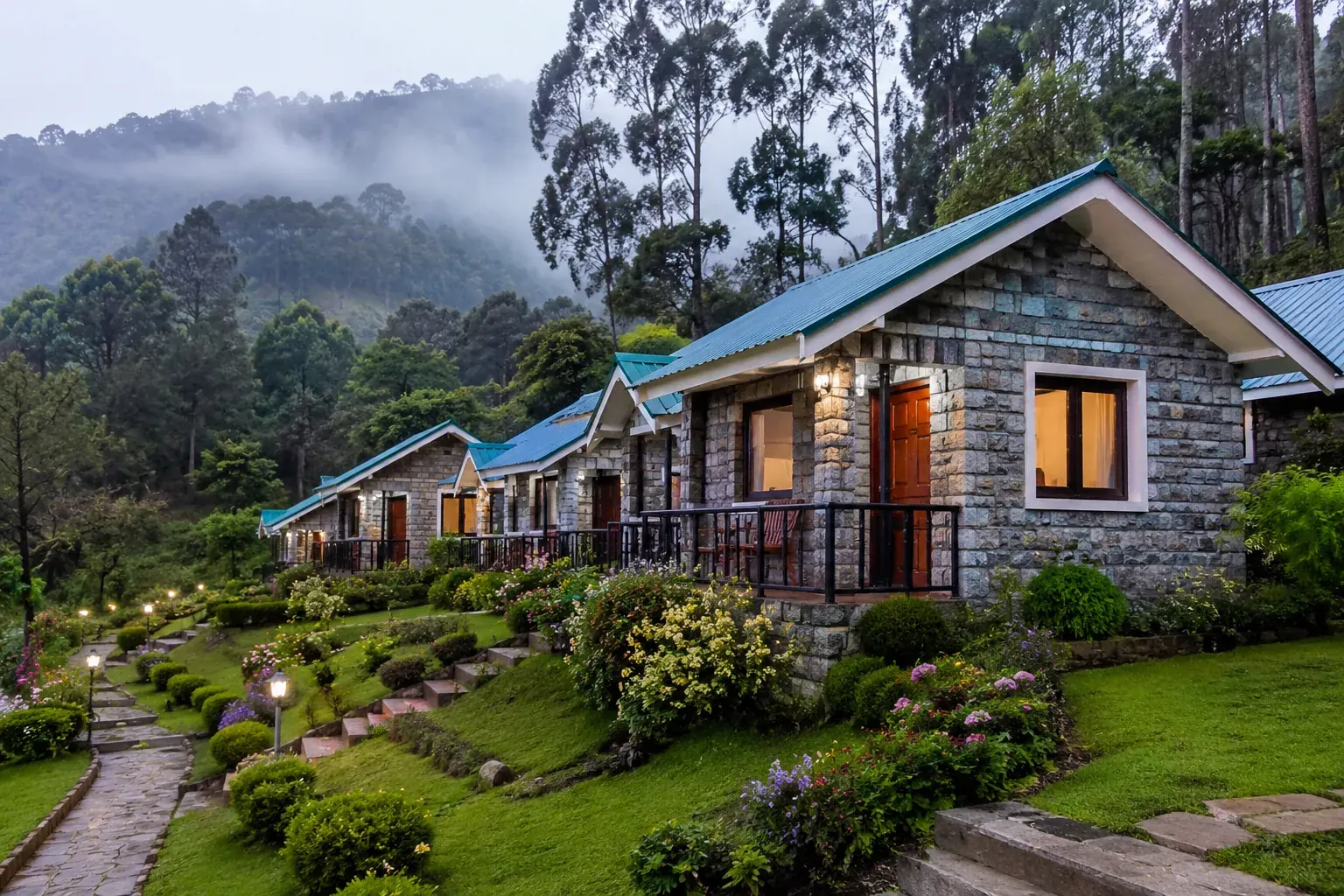 Hotel Mount View exterior in Kodaikanal